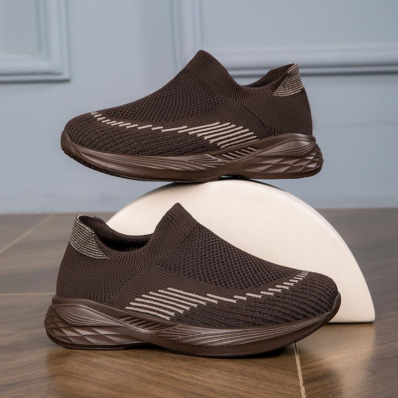 2024 Kids Slip-On Flyknit Sports Shoes - Casual Sock Style for Boys & Girls