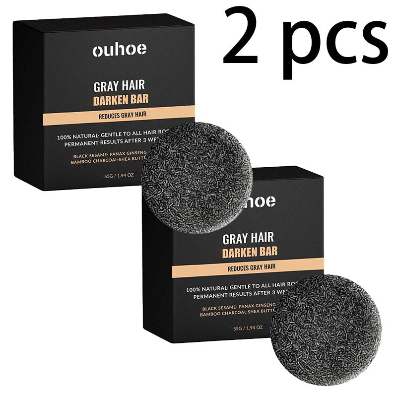 OUHOE Hair Soap Repair Black Hair Massage Moisturizing Hair Cleansing Soap