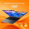 PC Portable 16", Intel Celeron, 16 Go De RAM DDR4, 512 Go De SSD, Windows 11 PRO, WiFi 5, HDMI, Ordinateur Portable