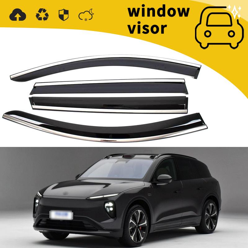 Rain Visor Guard for Nio ES8/ES7/ES6/EC6 (2018-2022) – Car Door Protection & Decoration