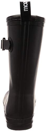 MOZ Women's Long Rain Boots, Black, Size 23.5-24.0 Cm, 2EKMR8418-BL-L