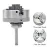 High Precison 3-Jaw Lathe Chuck Self Centering Zinc Alloy Wood Turning Chuck