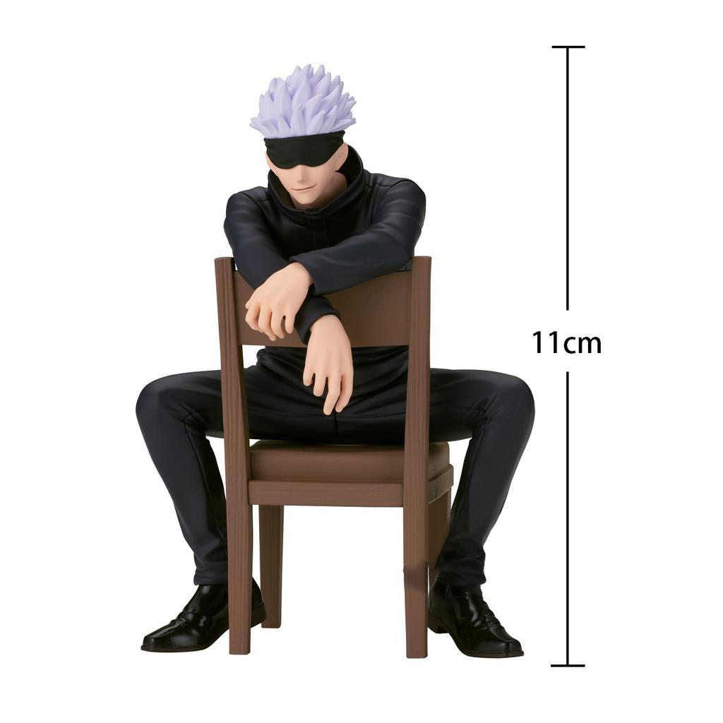 JJK Anime Figure GOJO SATORU Sitting Action Figure Gojo Toys Gojo Figurine Ornament Collection Decoration Boy Gifts 18cm