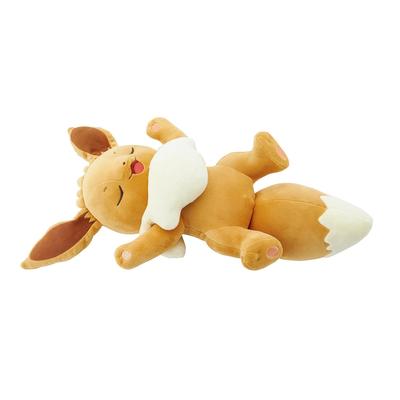 Pokemon Sleep Motchiri Plush Doll OYASUMI Eevee Japan NEW Pocket Monster