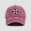 Hat Printed Baseball Cap Men's and Women's Washed Cap Vintage Washed Cotton Baseball Cap Outdoor Casual Peaked Cap