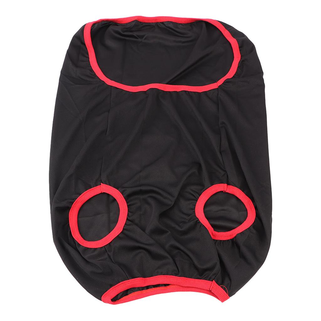 Dog Summer Vest Thin Breathable Comfortable Sleeveless Dog Shirt for Medium Large Dogs Black Eagle 6XL