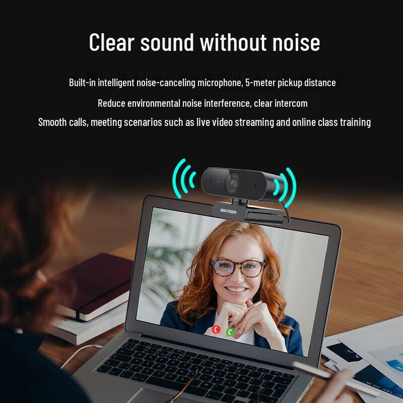 Hikvision E12Sa HD USB Webcam CN plug (adapter included)