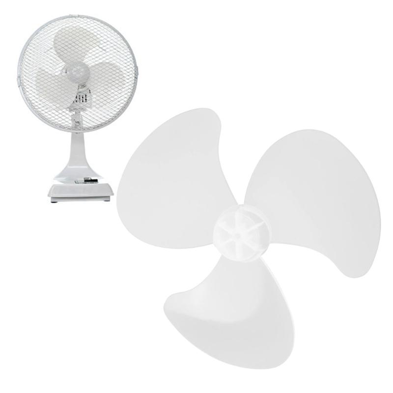 Energy Efficient Fan Blade Replacement 3 Leaf Design Spare Part Plastic Texture Suitable for Vertical Desk Fans