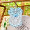 Pet clothes spring and summer thin hollow vest skirt cool clothes dog cat clothes cooling breathable sun protection
