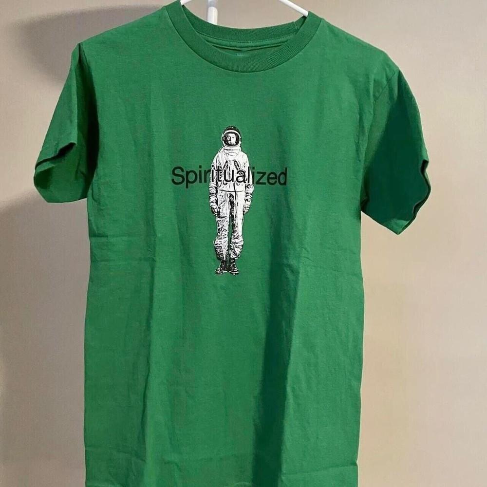 

Spiritualized Vintage Shirt Green Cotton All size S-5XL Gift Fans T-Shirt OM08 Unisex T-Shirt XL