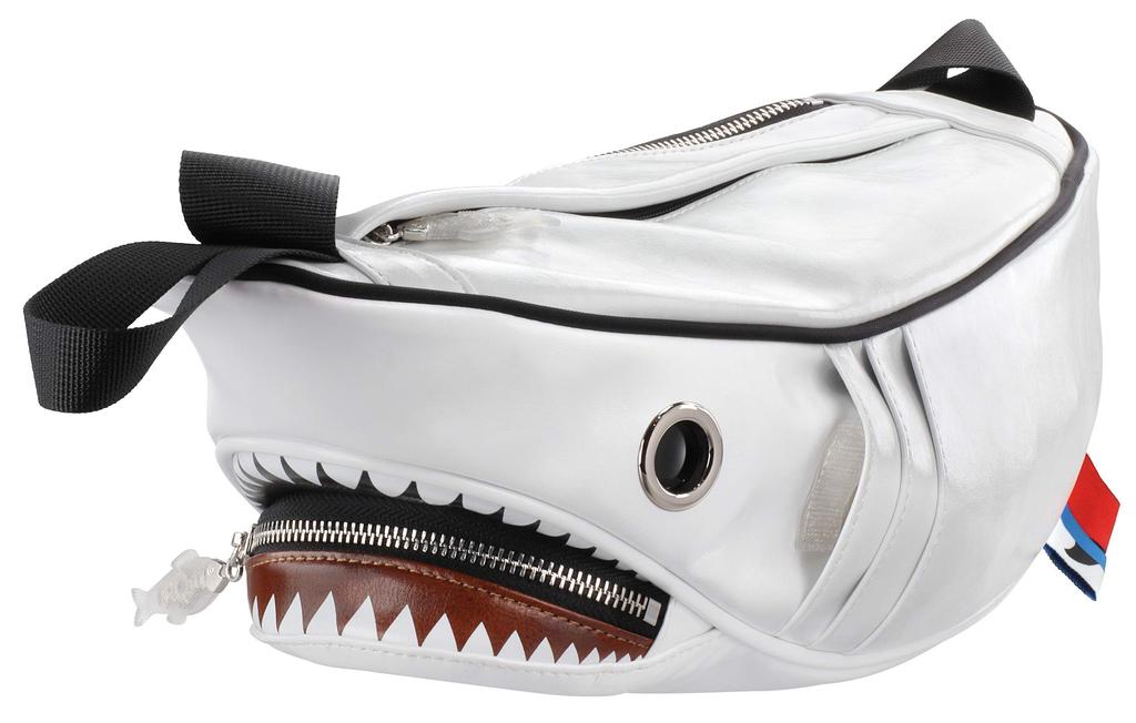 Shark Waist Pouch White [Morn Creations] SK-510