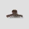 [8 Seconds] Leopard Print Hair Clip Brown (356796AM4D)
