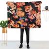 Ben Schwartz Collage Throw Blanket Ultra Soft Flannel Fleece Blanket for All Seasons