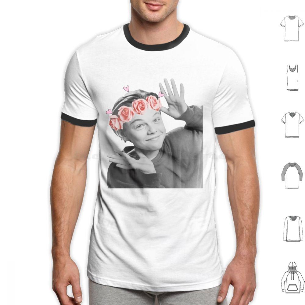 Young Leonardo Dicaprio Flower T Shirt Men Women Kids 6xl Leonardo Dicaprio Leonardo Leo Young Leo Titanic Dicaprio 90s Movies