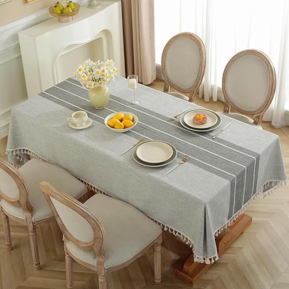 Wearable Rustic Tablecloth Waterproof Table Protecter Party Supplies Table Cover  Hotel