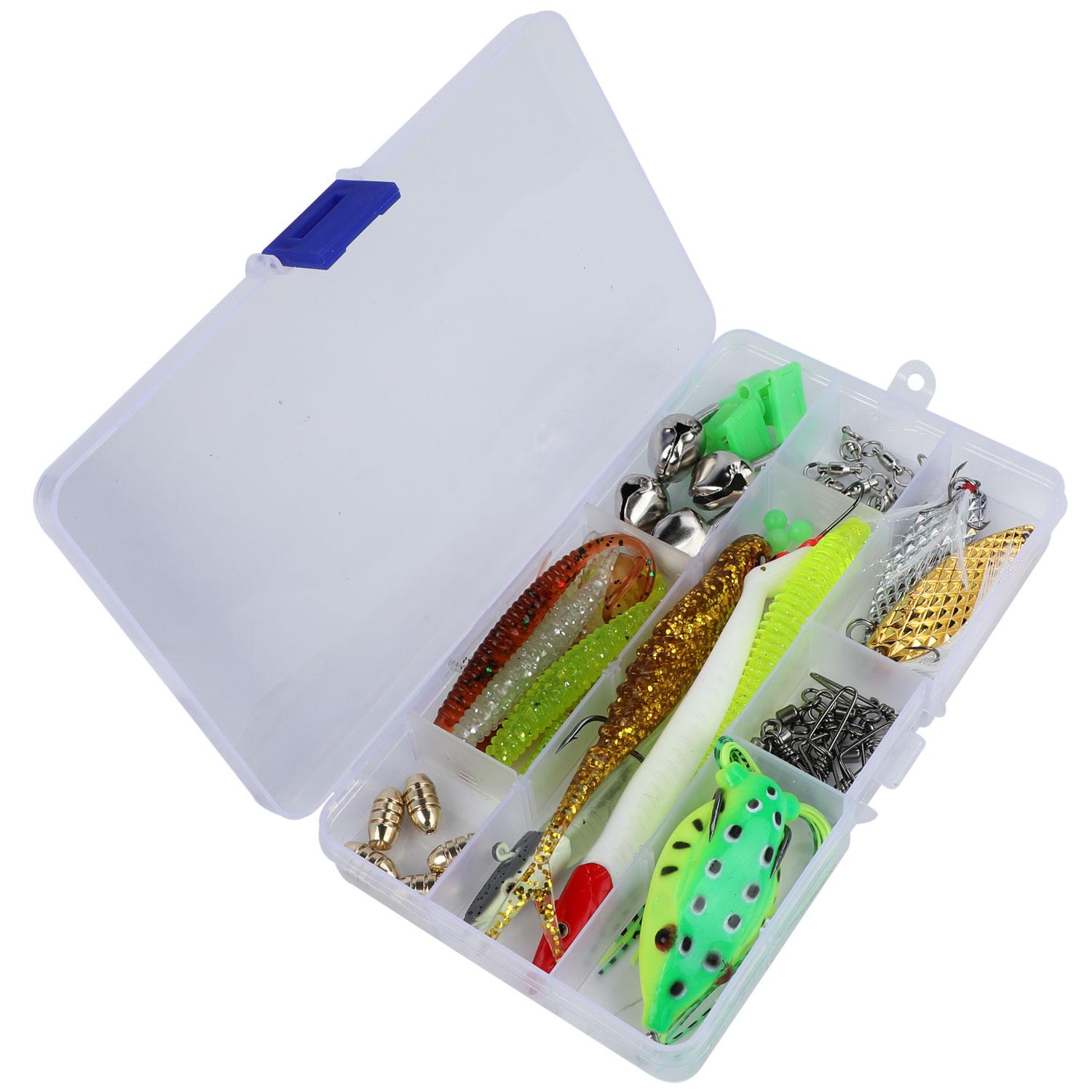 

Рыболовные крючки и рыболовные приманки Специальный удобный для переноски дорожный набор для рыбалки