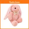 Adorable Pink Plush Bunny Mousse Stuffed Animal Cute Rabbit Cuddle Pillow Gift
