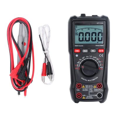 Digital Multimeter 4000 Counts Multifunktional Automatisch Smart Anti-Burning Ohm Volt Ampere Meter
