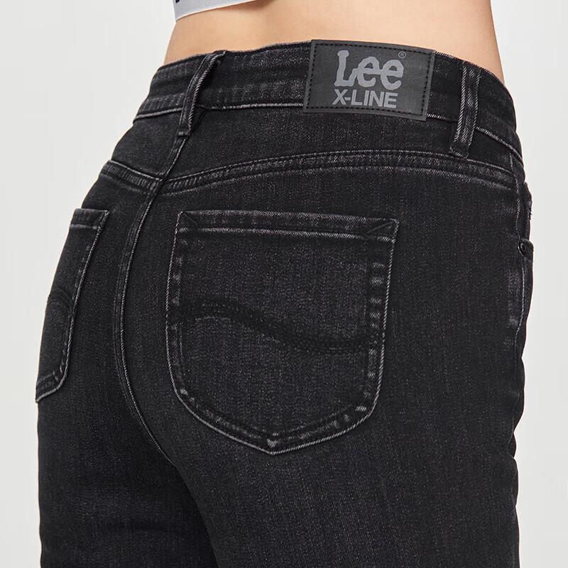Lee Women's A06921 Brushed Black Comfort Fit Jeans