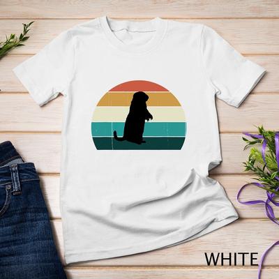 Retro Prairie Dog Sunset - Cool Vintage Ground Squirrel Gift Unisex T-shirt