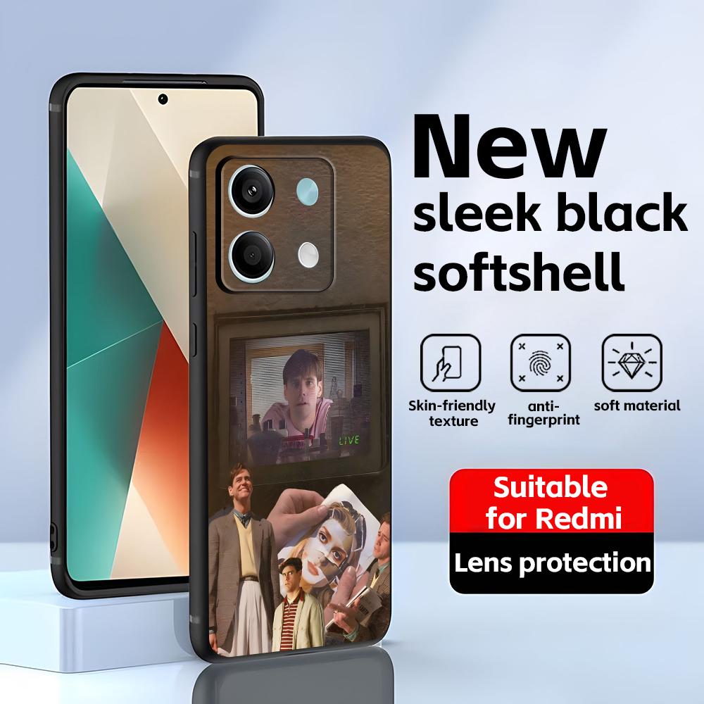 

Classic movies The Truman Show Phone Case For Redmi Note 14 13 12 11 Pro Plus S 5G 14C A3 Soft Black Phone Cover Redmi Note 12S