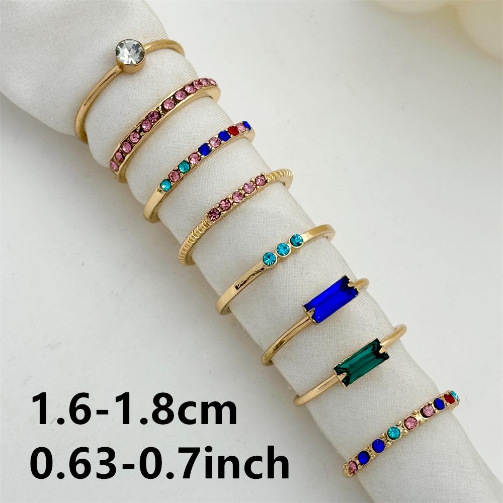 Trendy Women's Diamond Inlaid Niche Design Ring – Simple, Cold Style for Index Finger