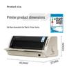 Deli DL-690K Commercial High-Speed Dot Matrix Printer CN plug (adapter included)