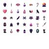 Cute Fantasy Decals Gothic Gothic Gothic Stickers Stationery Stickers For Suitcase Car Sticker