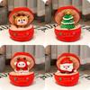 Fruit Eve Christmas Plush Toy Santa Claus Deer Stuffed Doll Kid Gift Decor Room