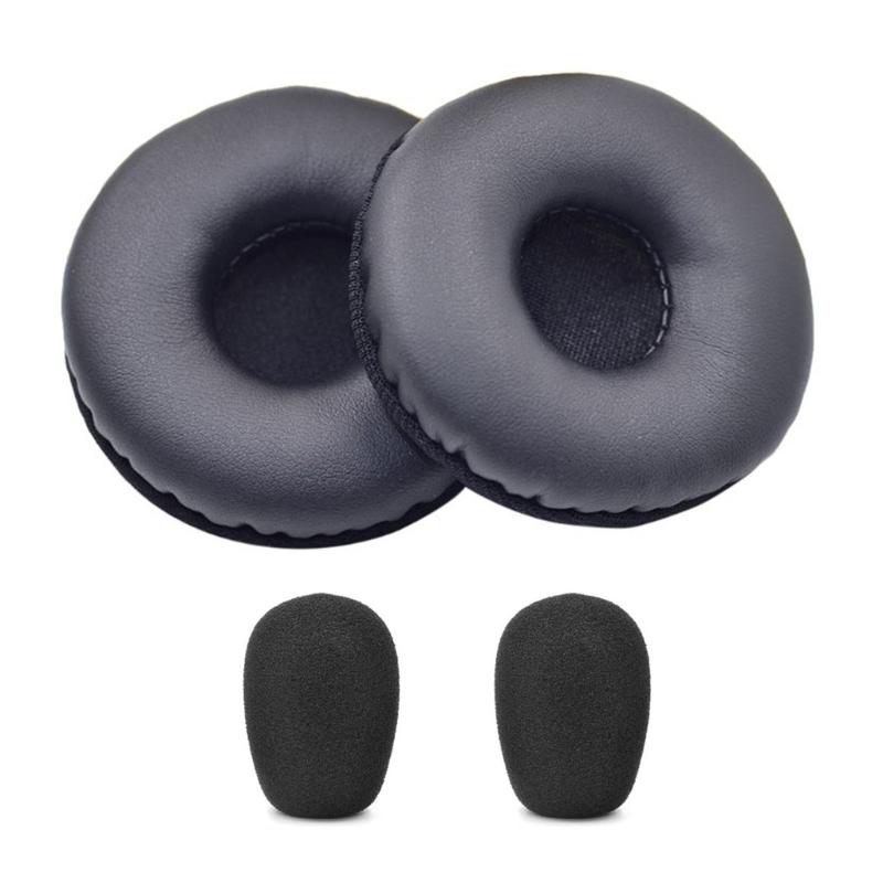 

Soft and Durability Ear Cushions Mic Windshield for Noise Isolation, for H390 H600 H609 Headphones Easy Installation 1