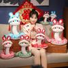 Year Plush Snake Toy Cute Cartoon Girl Children Birthday Decorative Gift Doll