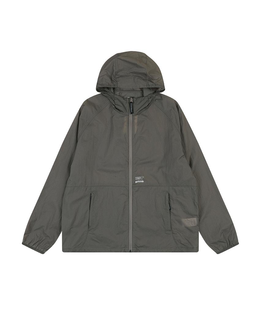Outdoor Products Packable Panel Windbreaker (Mocha)