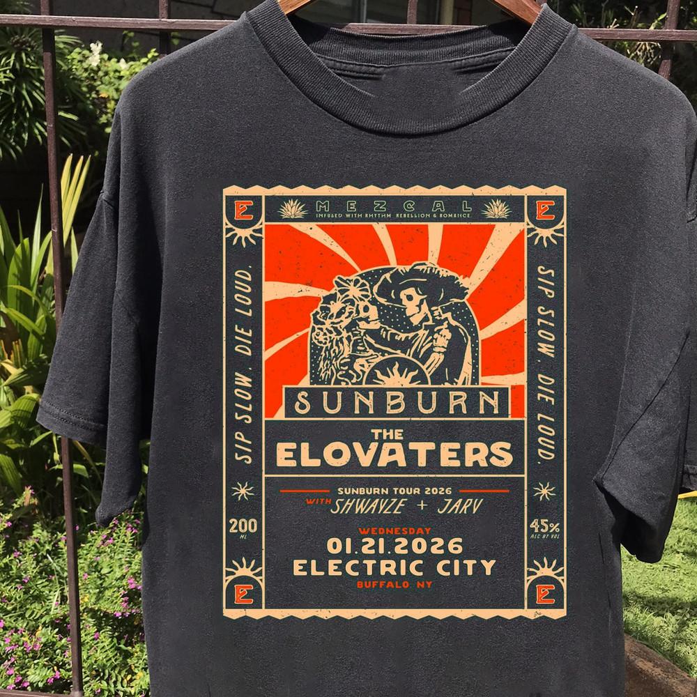 The Elovaters - Sunburn Tour T-shirt Full Size S-5XL MD1620 Unisex T-Shirt S