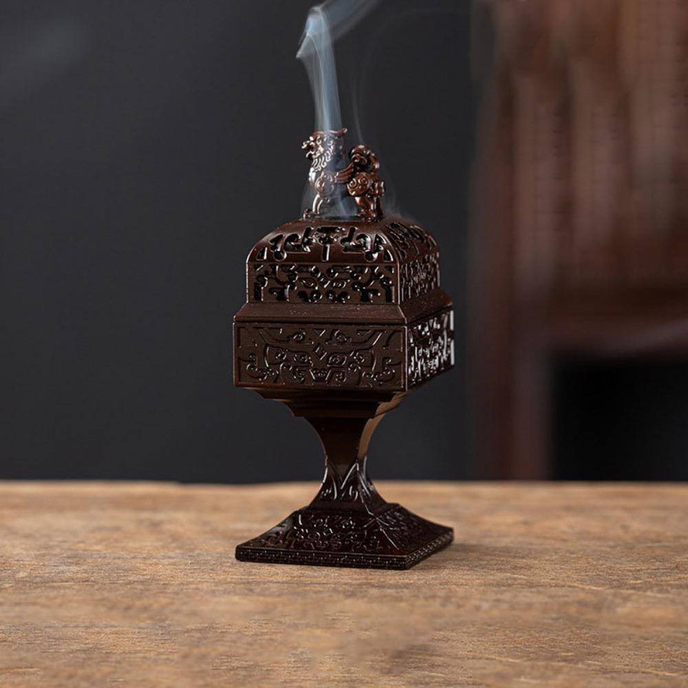 Pi Xiu Small Incense Censer Square Aroma Burner Durable Incense Stick Burner  Office Decoration