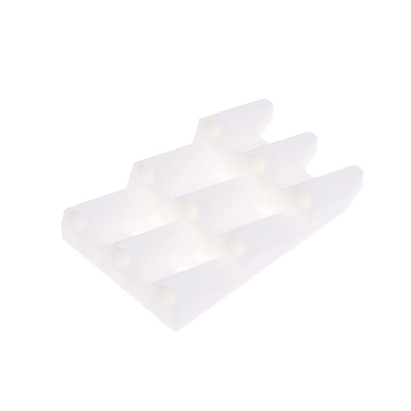 

1 шт. Настенный держатель для дротиков, на 9 дротиков, прочный полипропиленовый органайзер для дротиков для домашней игровой комнаты, подарок для игроков белый