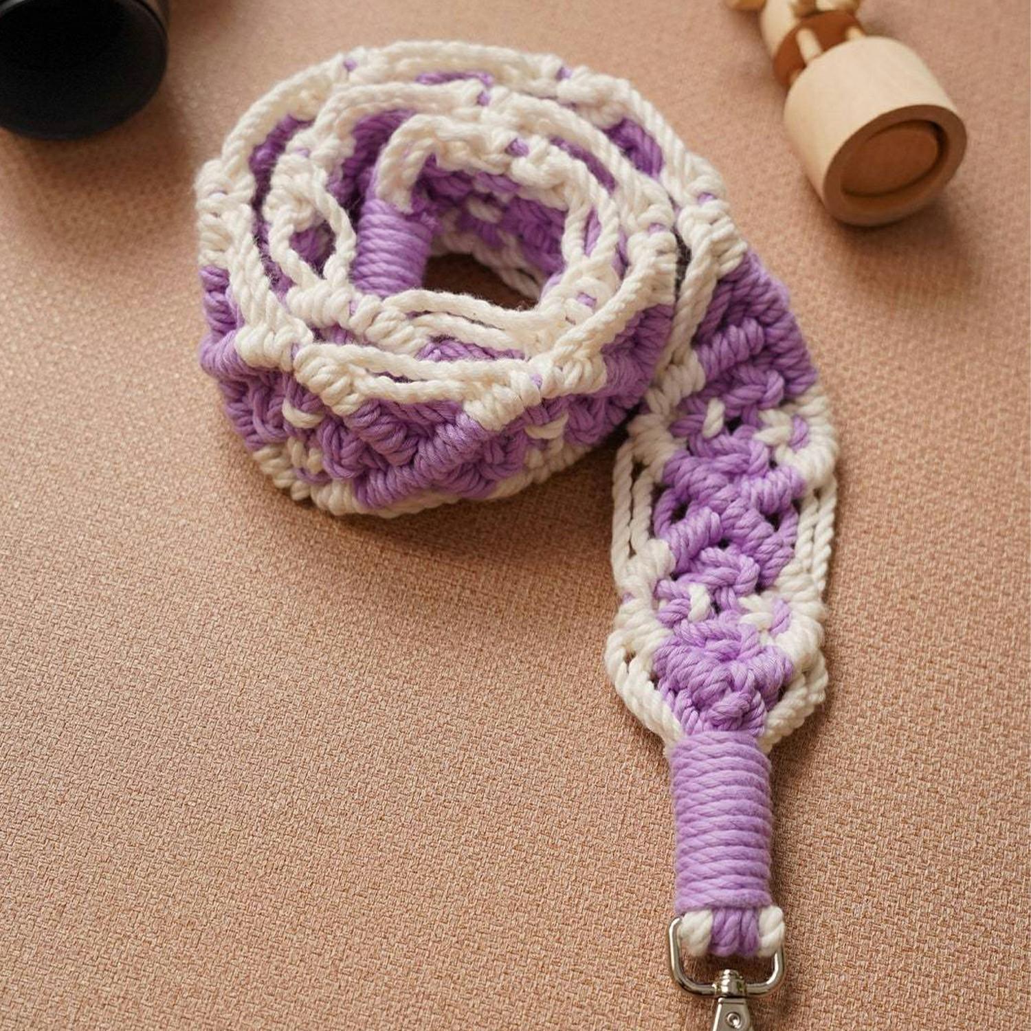 

100cm Bohemian Style Hand-Woven Crossbody Strap for Phone,Camera Shoulder Strap Lanyard A90-12+33