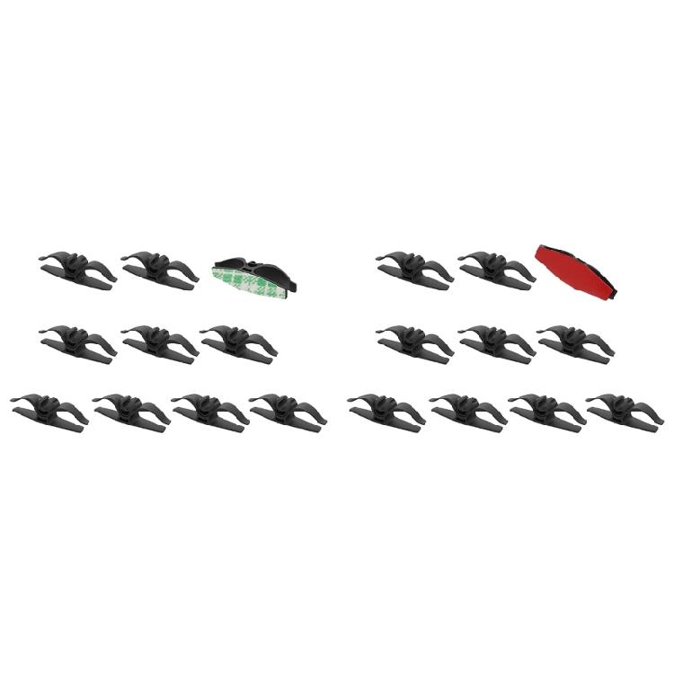 10PCS SelfAdhesive Cable Organizers Cable Clips For Efficient Cord Management In Offices Kitchens Wire Management Clips