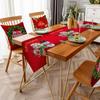 Christmas Table Flag Christmas Decoration Dining Table Coffee Table Tablecloth Holiday Gifts
