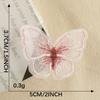 Computer Embroidery Badge Cloth Label Butterfly Transparent Jewelry Accessories Clothing Accessories Chapter Boy Handmade Diy Embroidery Cloth Sticker