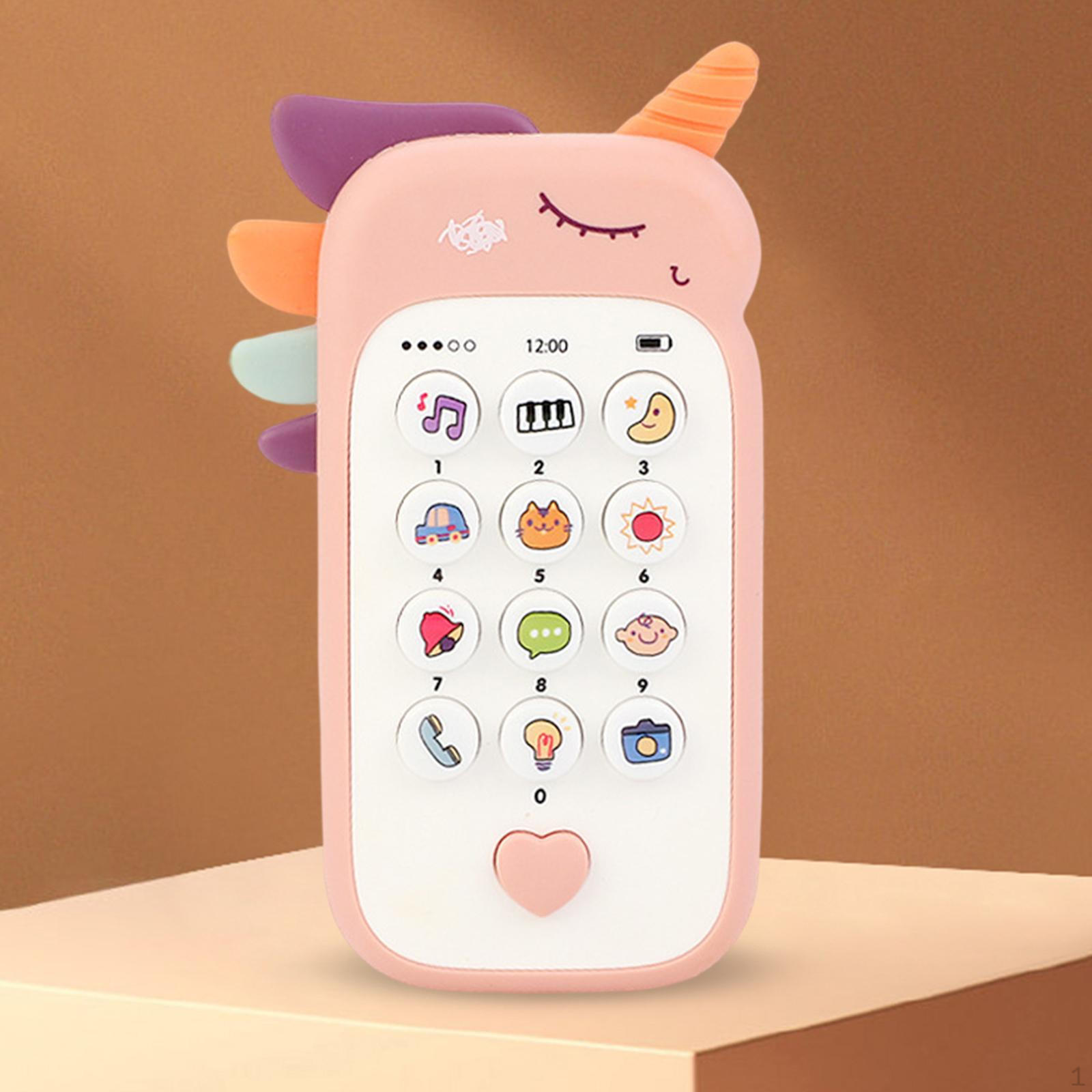 

Детские музыкальные игрушки, развивающие игрушки для раннего развития с подсветкой, светящиеся игровые телефоны для мальчиков и девочек 6