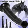 Super Large Realistic Horse Monster Dildo Big Long Dildos with Strong Suction Cup PVC Huge Adult Sex Toys for Men Women Anal Vaginal Masturbation