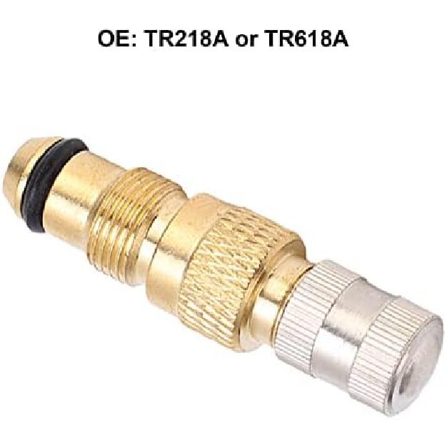 Tractor Air Liquid Valve Stem, 10PCS Brass Tractor Air Liquid Valves Tire Brass Valve Stem TR218A CH3 Core Housings Replacement