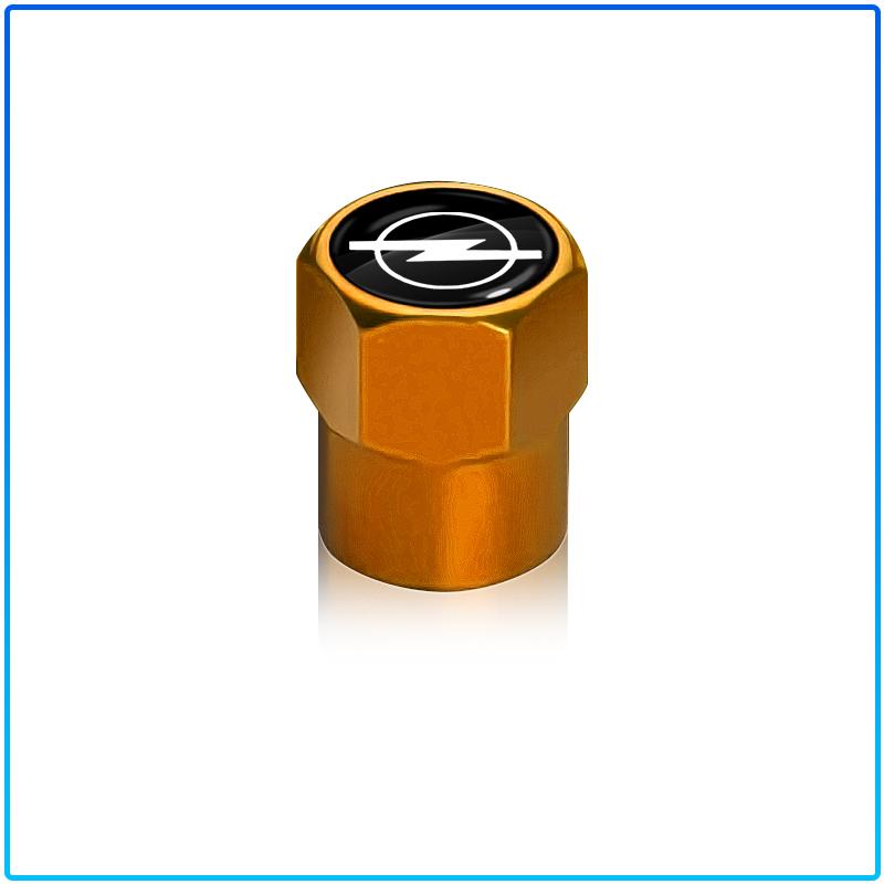 4Pcs Car Wheel Tires Bolt-in Valve Caps Badge Car Accessories For Opel Astra C G H Insignia J K Zafira B Corsa Vectra C Corsa C