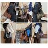 Women's Soft Leather Underarm Bag Handbag
