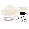 Kids Physics Toy Wooden DIY House Building Kits With LED Lights Educational STEM Activity For Boys And Girls