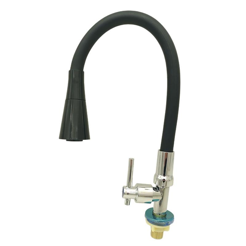 

Кухонний змішувач 360° поворотний Універсальний кухонний змішувач 2 режими виливу Силіконовий змішувач A