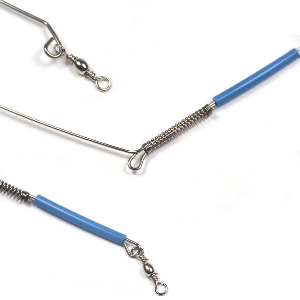 20pcs Saltwater Fishing Rig Arms Branches with Swivels Stainless Wire Arms Balance 20cm 30cm 40cm