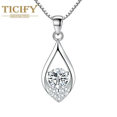 Collana di zirconi semplice di nuova moda di alta qualità