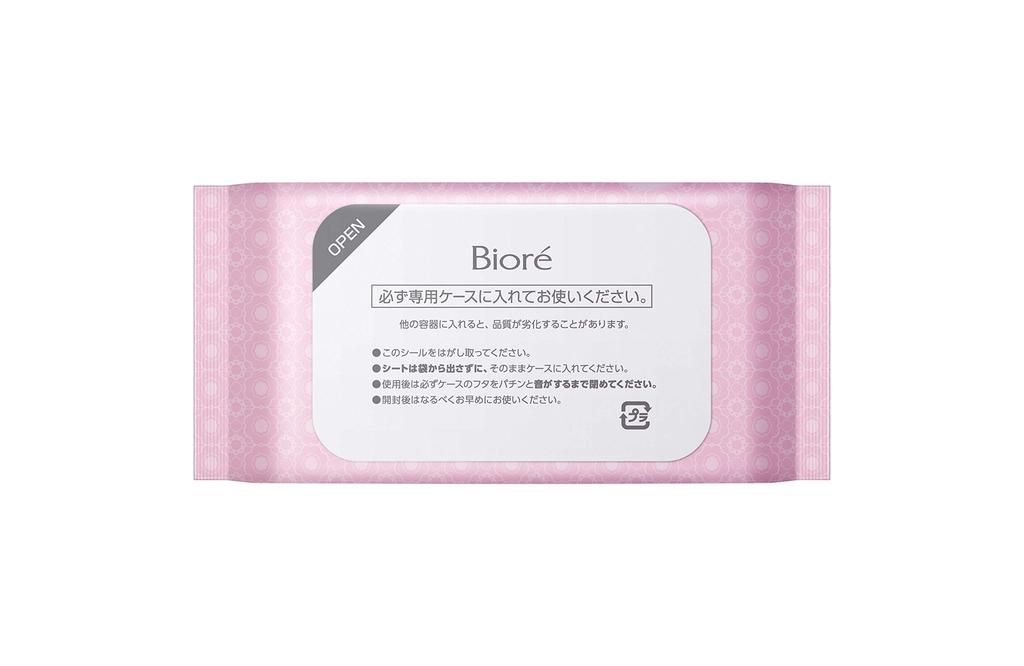 Biore Cotton Moisture Rich Refill 44 Sheets Pink Wipe-On (x 1)