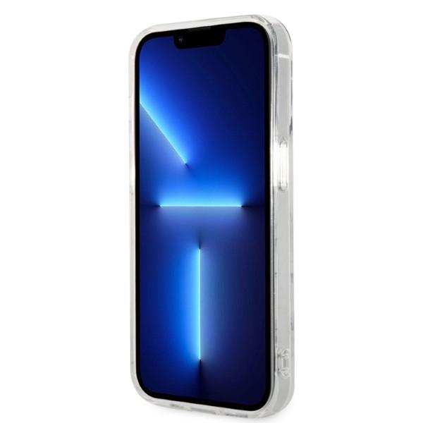 Etui Do iPhone 14 Pro Guess Marble MagSafe Białe